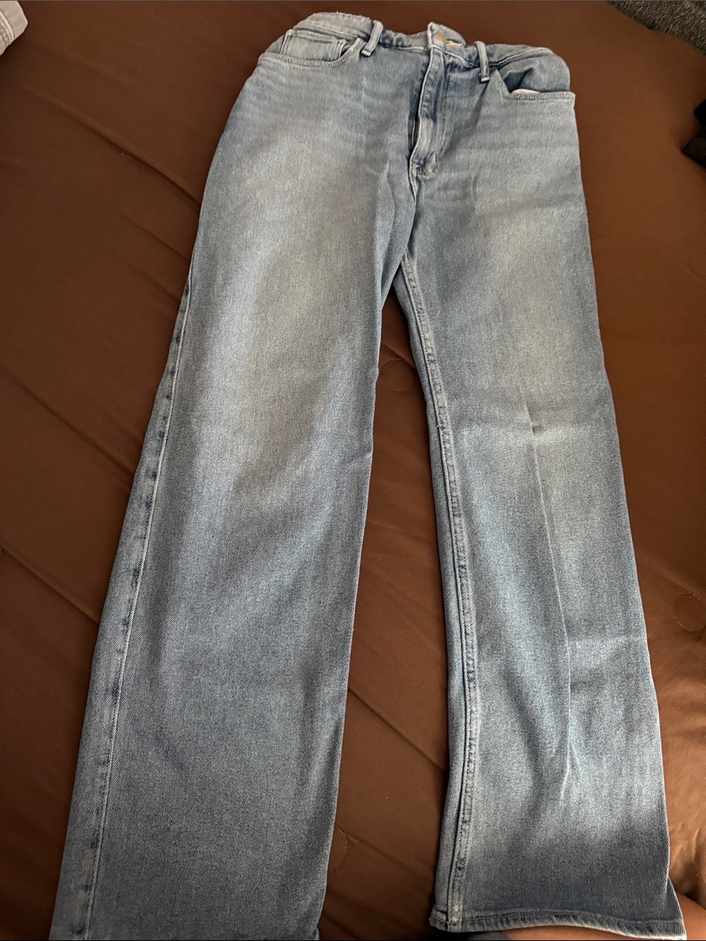 Hollister Light Blue Ultra High-Rise Dad Jeans